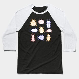 primary colour bugs and beetles Baseball T-Shirt